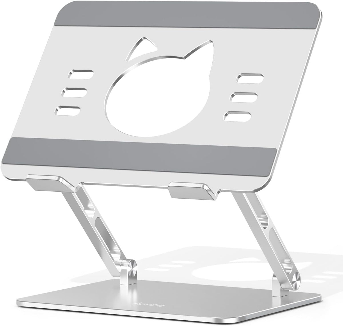 Aoviho Soporte para computadora portátil para escritorio: elevador...