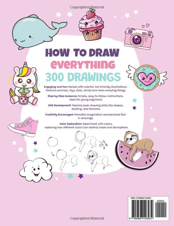 How To Draw Everything 300 Drawings of Cute Stuff Animals