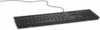 DELL - Teclado de escritorio con cable USB multimedia, en inglés, M...