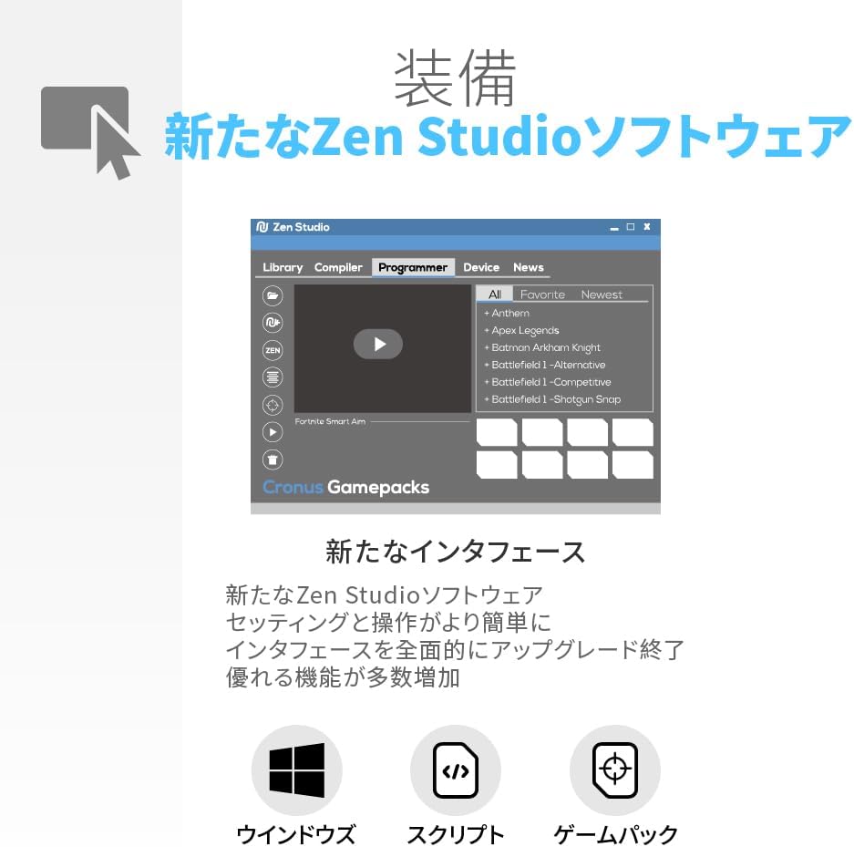 CronusZen for Nintendo PlayStation Xbox Switch