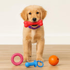 Jalousie, juguete de masticación de goma natural para juego interactivo, pelota de juguete, cuerda de goma, juego de valor para razas pequeñas a medianas, perro mestizo, cachorro
