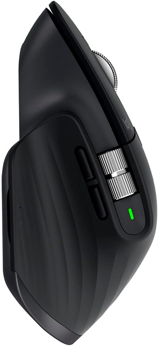 Logitech MX Master 3S - Mouse inalámbrico de rendimiento con despla...