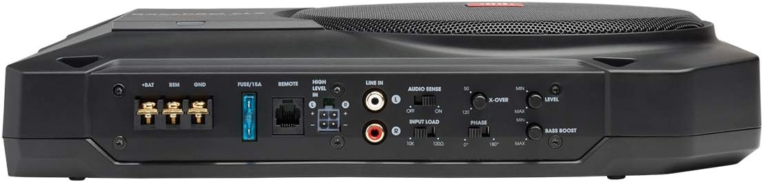 JBL Basspro SL2 - Sistema de subwoofer alimentado para debajo del asiento, Negro