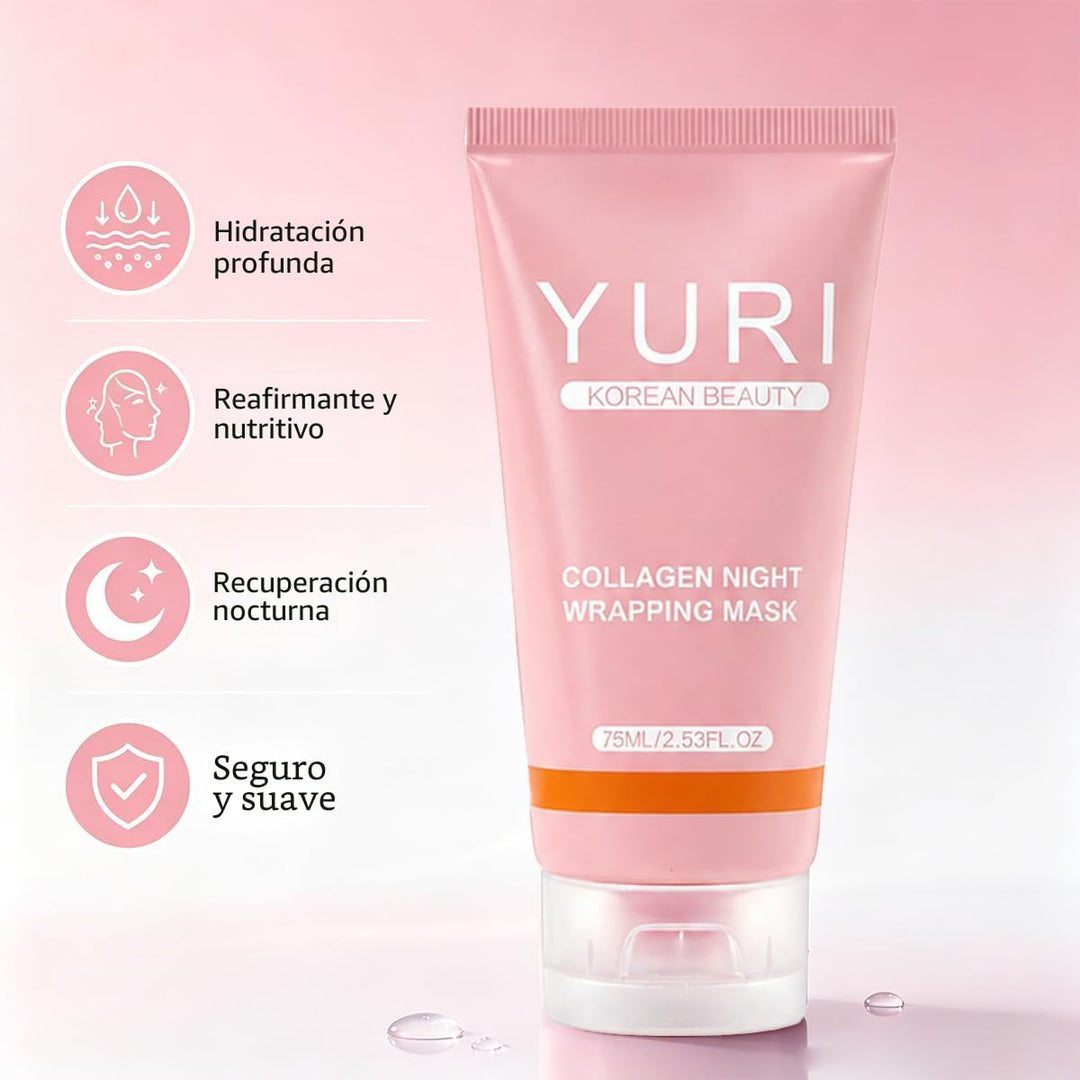 POLAR HAIR YURI Mascarilla de colágeno, mascarilla de colágeno para...