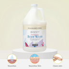 Ginger Lily Farms Botanicals - Jabón corporal nutritivo, Sin fragancia, paquete de de 4