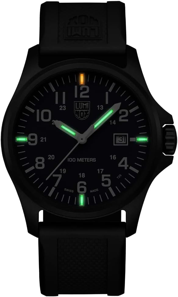 Luminox G - Reloj para Hombre 43mm CARBONOX - Cuarzo Suizo - Resistente al Agua 100M - Cristal Mineral - Siempre Visible - Relojes para Hombre - Hecho en Suiza