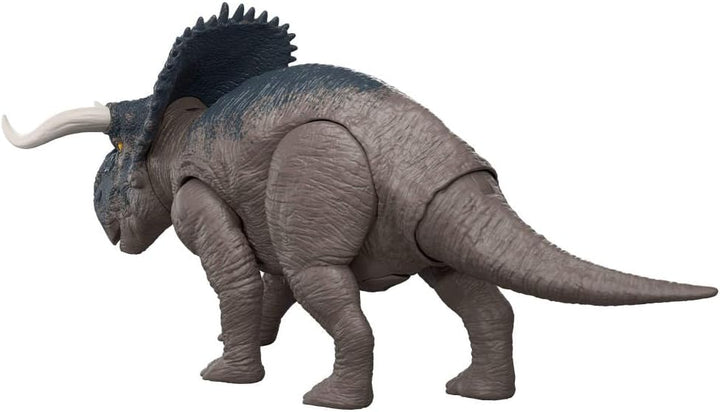 Mattel Jurassic World Rebirth Wild Roar Nasutoceratops - Juguete de...