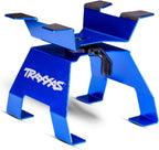 Traxxas 8797 Soporte de aluminio azul X-Truck para X-Maxx y XRT