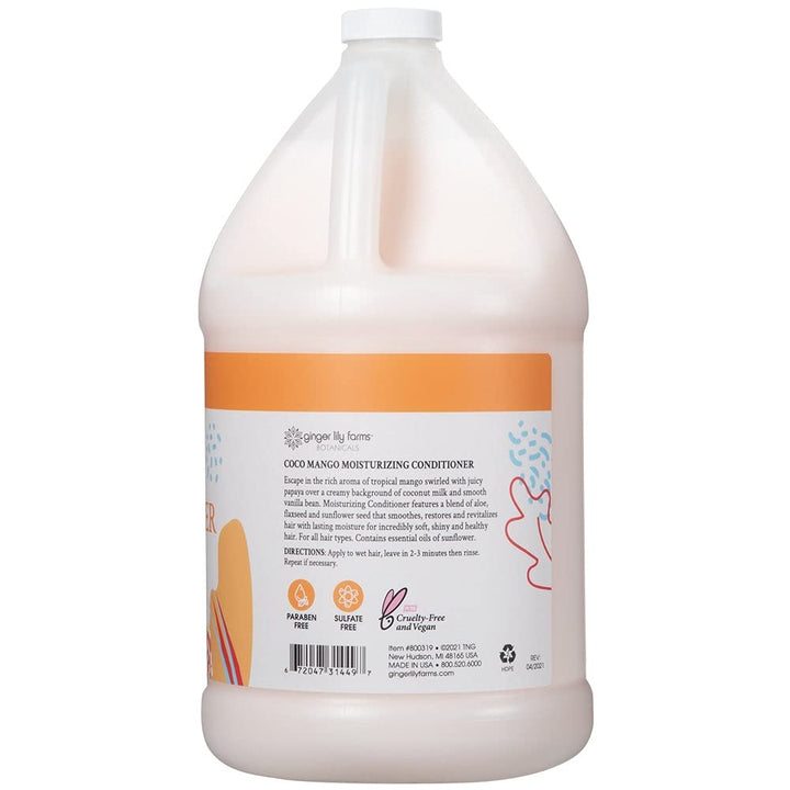 Ginger Lily Farms Botanicals - Acondicionador hidratante para cabel...