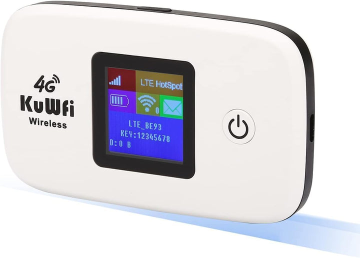 KuWFi Dispositivo de punto de acceso Wi-Fi desbloqueado 4G LTE | Ho...