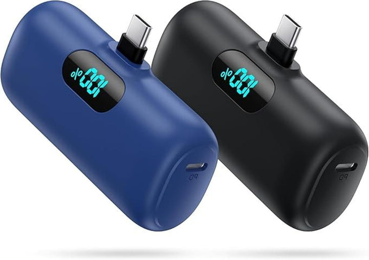 [Paquete de 2] Mini Cargador Portátil 5000mAh Banco de Energía, Ene...