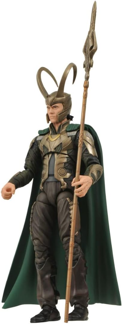 Diamond Select Toys Marvel Select: Loki (versión de película) Figur...
