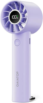 Gaiatop - Mini ventilador portátil, ventilador de mano recargable U...