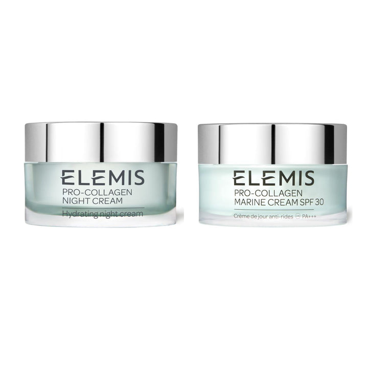 ELEMIS Crema de Noche Pro-Colágeno y Crema Marina Pro-Colágeno SPF 30