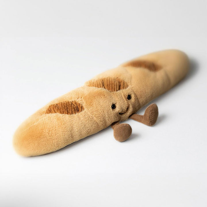 Jellycat Amuseables Baguette - Juguete de peluche de 13.5 pulgadas,...