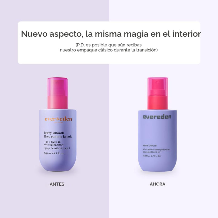 Espray desenredante para niños Evereden: Spray para cabello de 4 en...