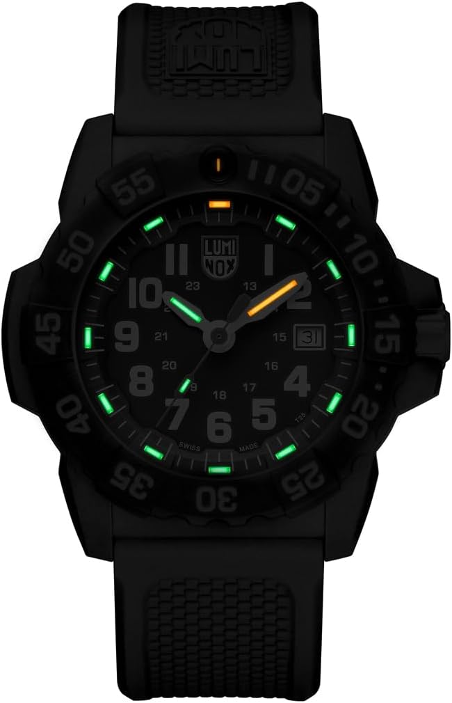 Luminox Navy Seal X3.CE01 Reloj de buceo para hombre 1.772 in, cuarzo suizo