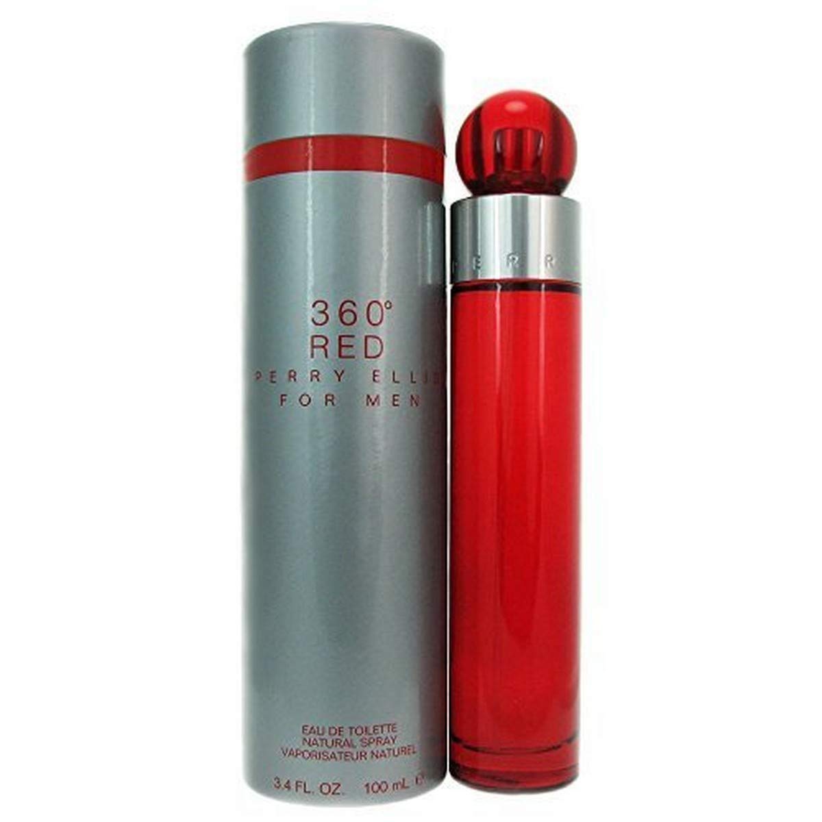 PERRY ELLIS 360 Rojo para hombres - espray de eau de toilette de 3....