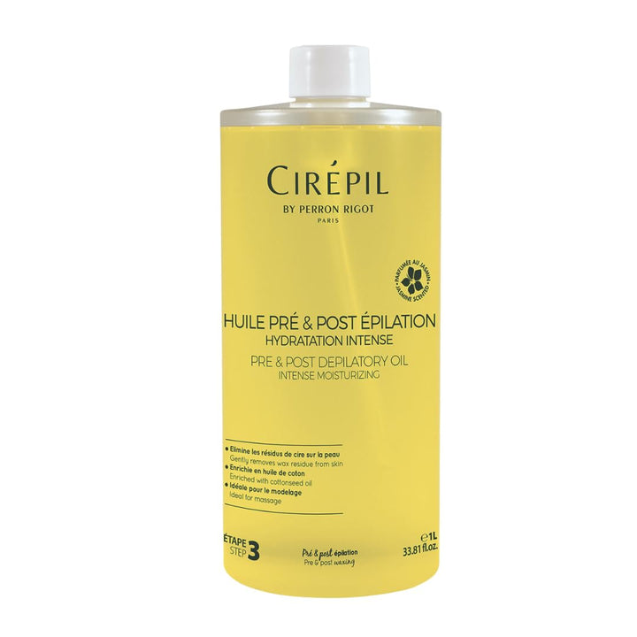 Aceite Pre-depilatorio Cirépil | Protege la piel y elimina los resi...