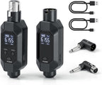 Kelgyua Transmisor y receptor inalámbrico XLR, receptor transmisor