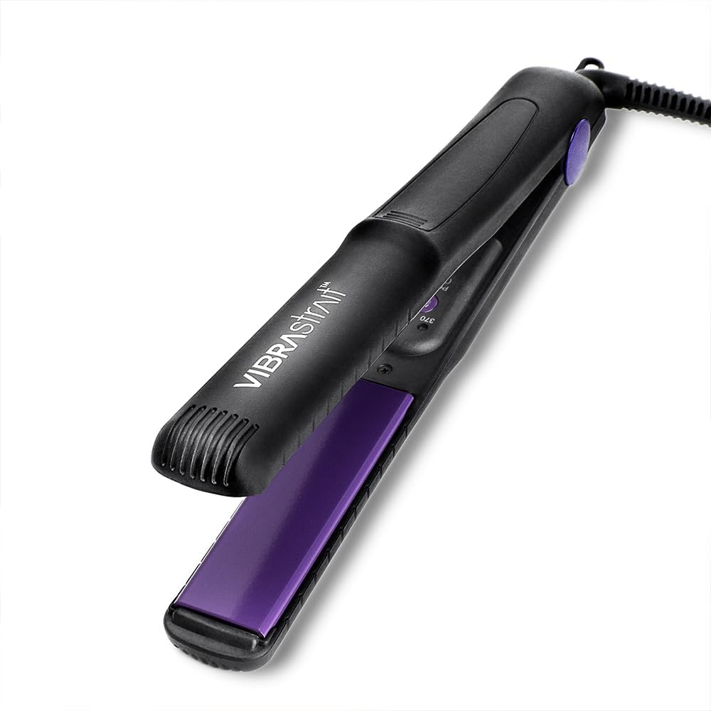 Vibrastrait Essential - Plancha de cerámica vibratoria iónica turma...