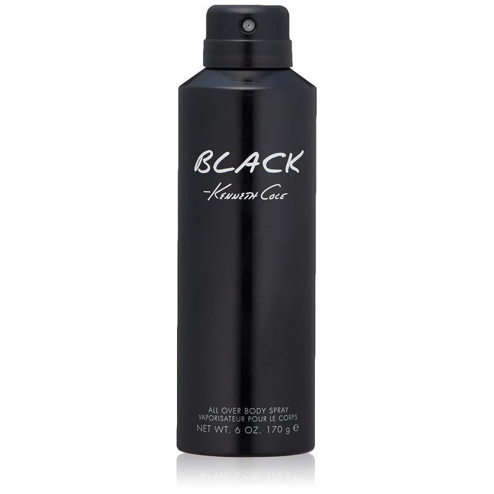 Kenneth Cole Black All Over Body Spray para hombres