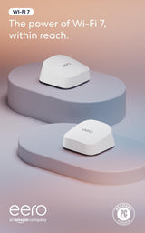 Presentamos el router Wi-Fi 7 doble banda Amazon eero 7 (modelo más...
