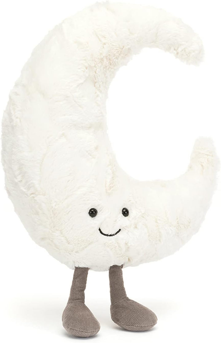 Jellycat Amuseables - Juguete de peluche de luna, mediano de 10.5 p...