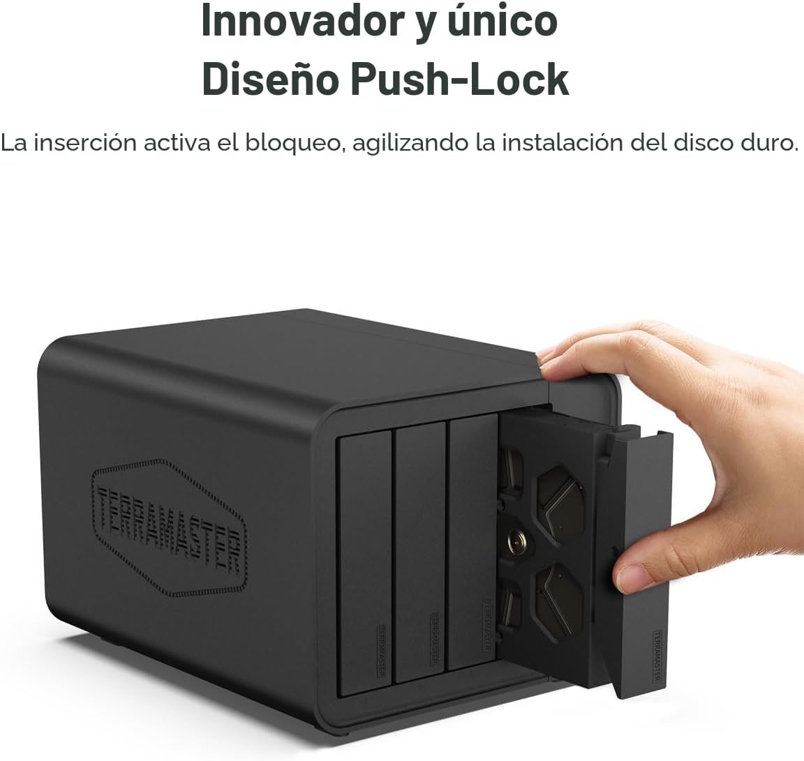 TERRAMASTER D4-320 Carcasa de Disco Duro Externo - 4 bahías USB 3.2...