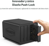 TERRAMASTER D4-320 Carcasa de Disco Duro Externo - 4 bahías USB 3.2...