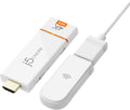 j5create Adaptador de pantalla inalámbrico ScreenCast 4K Max con antena