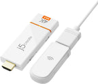 j5create Adaptador de pantalla inalámbrico ScreenCast 4K Max con antena