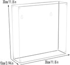 Vitrina acrílica para Lego 31214 Love, 21033 Chicago, 21028 Nueva York, 21032 Sydney, 21026 Venecia, 21027 Berlín 11.81 x 3.94 x 11.81 pulgadas (no incluye el modelo)