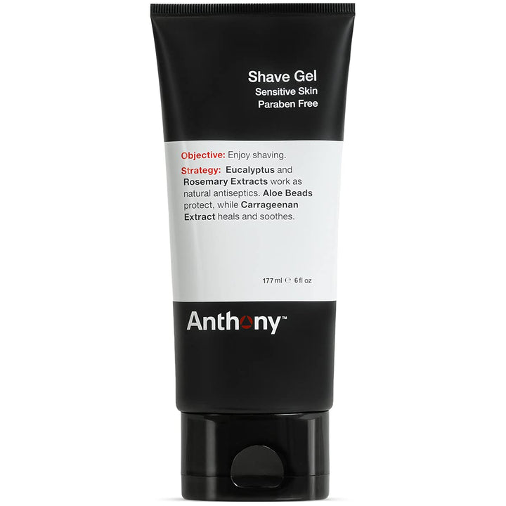 Anthony Gel de afeitado para pieles sensibles, crema de afeitar cal...