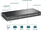 Omada SG3452X, switch administrado inteligente L2+ de 48 puertos Gigabit
