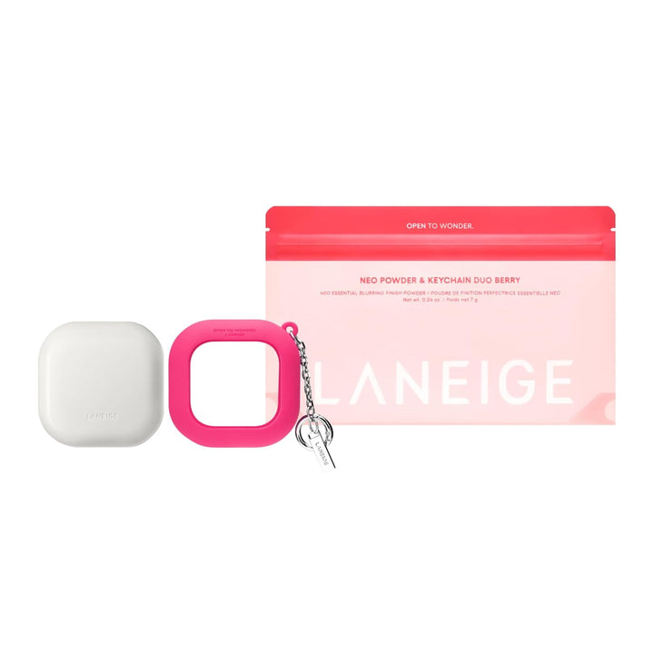 LANEIGE Neo Difuminador Polvo: Compacto de Control de Aceite Corean...
