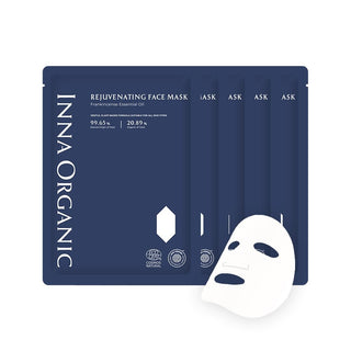 INNA ORGANIC Máscara de hoja \u2013 Antienvejecimiento y apriete, c...