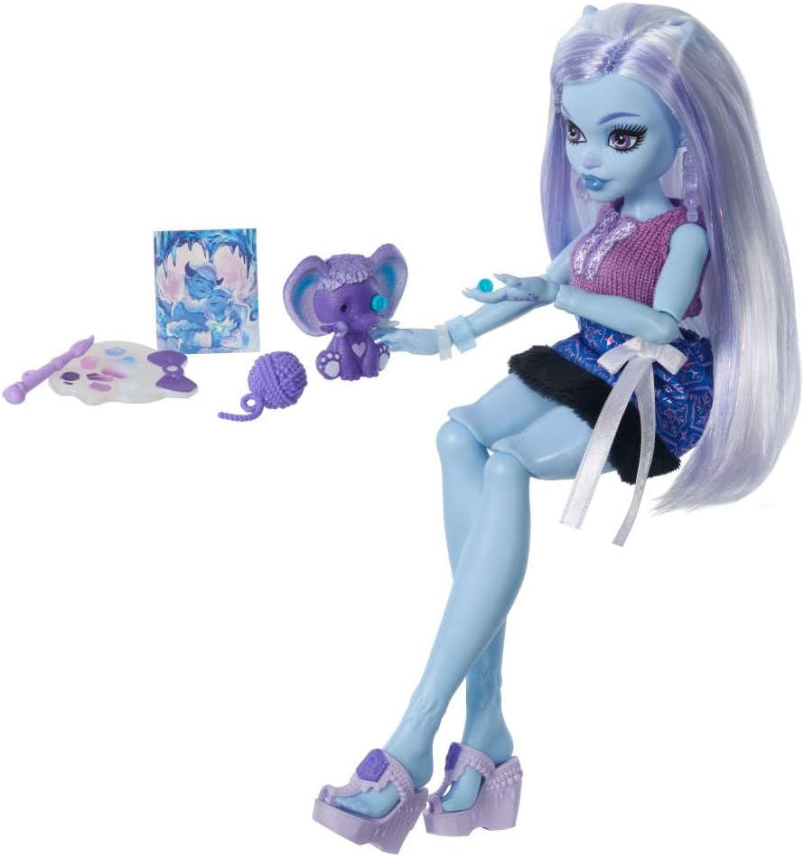 Monster High Self-Scare Secrets Abbey Bominable - Juego de