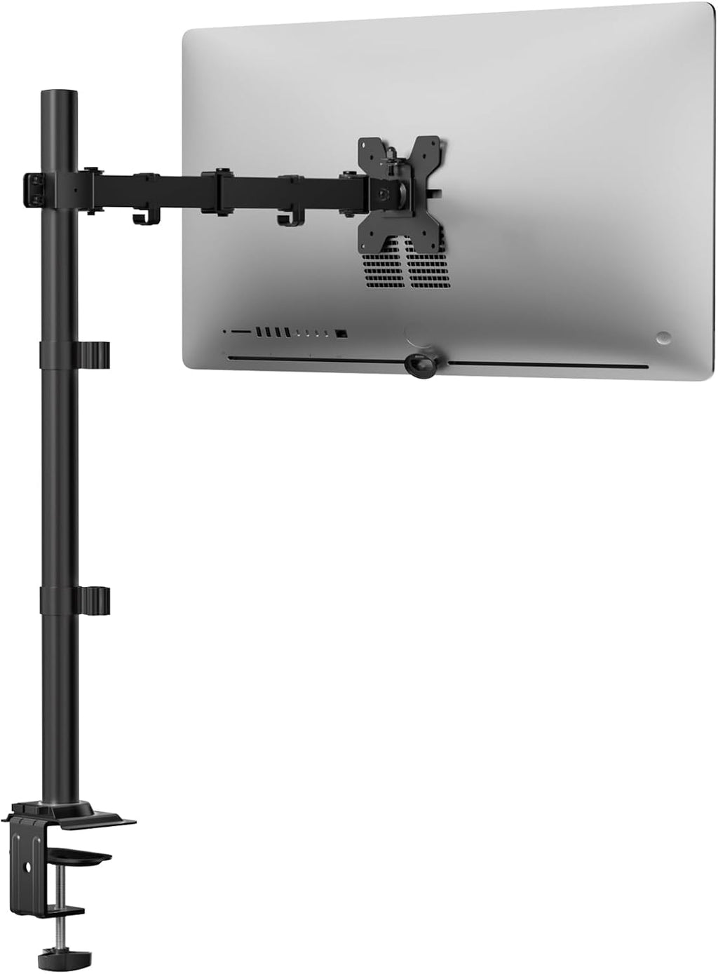 Brazo de monitor alto WALI para escritorio para pantallas de 13-34 pulgadas, 22 lbs por brazo