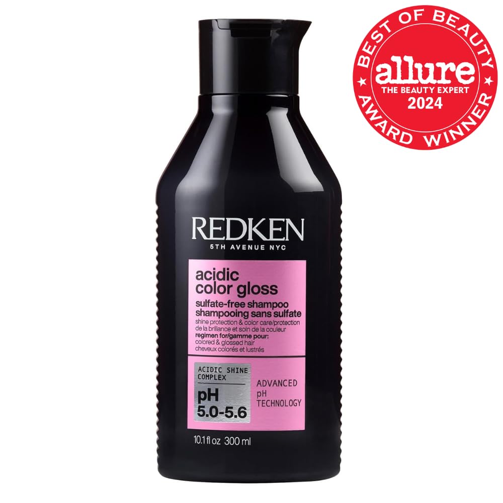 Redken Champú Acidic Color Gloss sin sulfatos para protección del c...