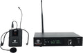 Rockville RWM61U UHF - Sistema de micrófono inalámbrico para auriculares y guitarra