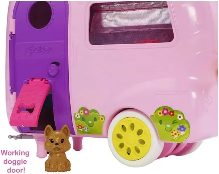 Set de juego de muñeca Barbie Chelsea (camper)