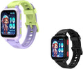 K9 Kids AI Smartwatch (morado) y K9 Kids AI Smartwatch (negro)
