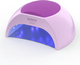 SUNUV Luz LED UV para uñas, secador de uñas para esmalte de gel con...