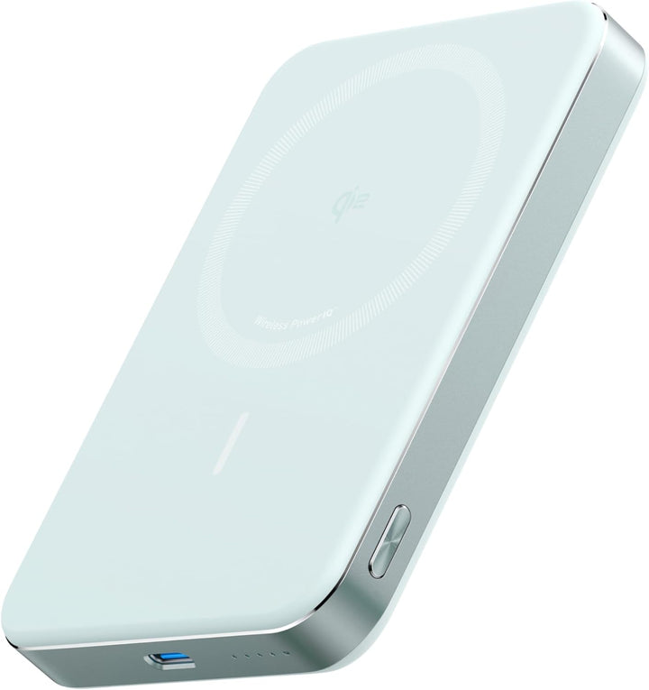 Anker MagGo Power Bank, batería magnética ultradelgada de 10,000 mA...