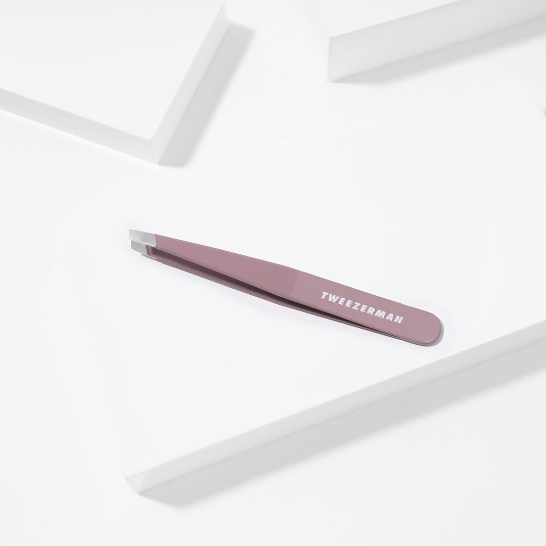 Tweezerman Pinzas Inclinadas Glicina Púrpura