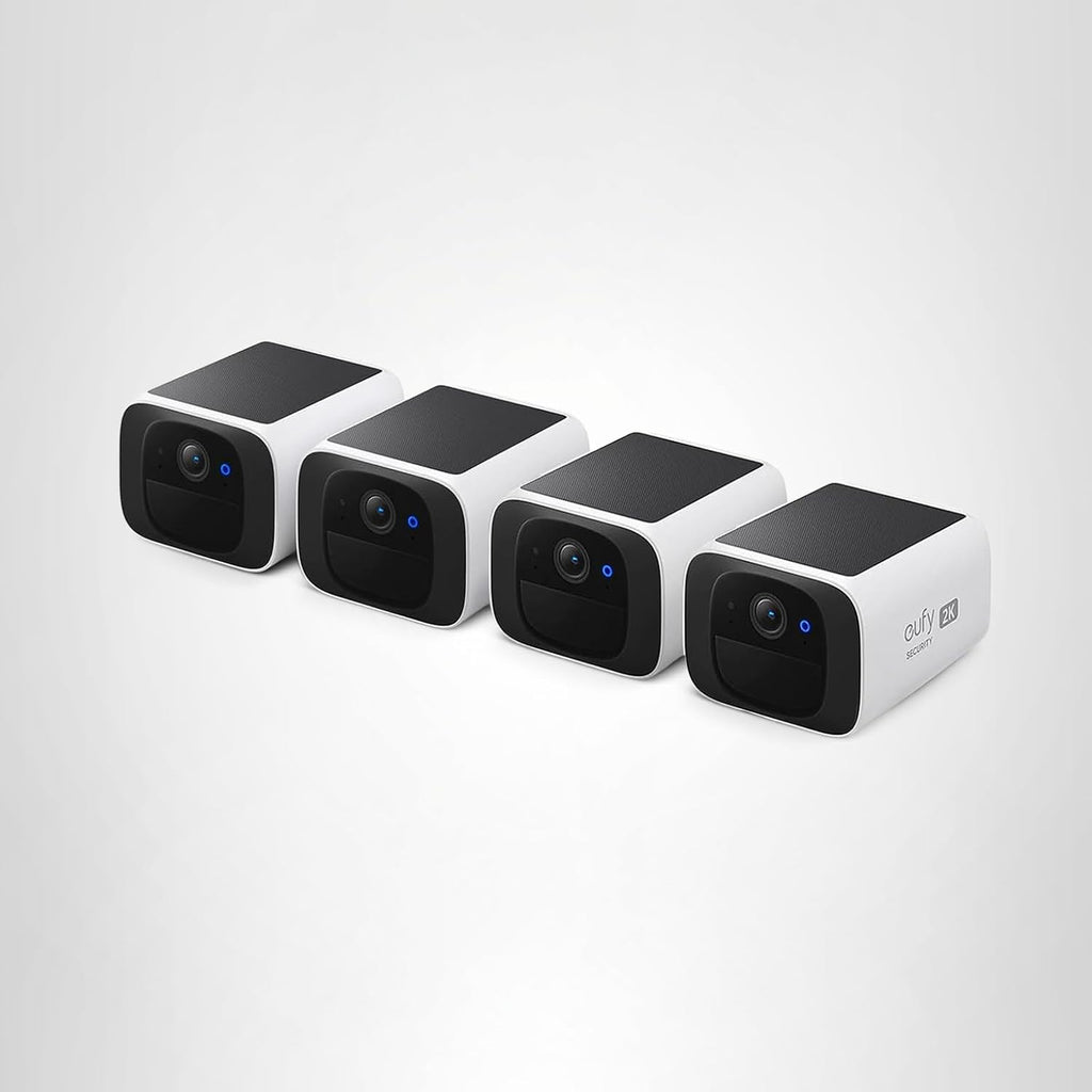 eufy Security SoloCam S220 4-Cam Pack,Solar Security Camera