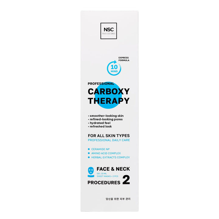 Name Skin Care Coreano Carboxy CO2 Terapia facial y cuello Juego de...