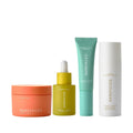 Barefaced Core Four - Almohadillas tonificantes originales, oro líquido, RetinAL, Sheer SPF - la base para una piel saludable