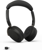 Jabra Evolve3 65 Flex - Auriculares inalámbricos Bluetooth con micrófono